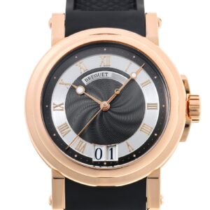 ブレゲ - マリーンII ラージデイト | BREGUET | 5817BR/Z2/5V8 | RG グレー文字盤 自動巻き ラバー | 中古