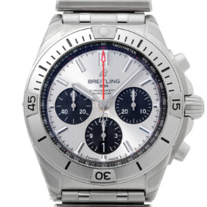 ブライトリング - クロノマット B01 42 | BREITLING | AB0134101G1A1(AB0134) | SS シルバー/黒文字盤 自動巻き ブレスレット | 未使用品