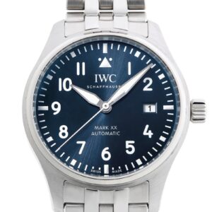 IWC - パイロットウォッチ マークXX(マーク20) | INTERNATIONAL WATCH COMPANY | IW328204 | SS ブルー文字盤 自動巻き ブレスレット | 中古
