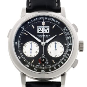 A.ランゲ＆ゾーネ - ダトグラフ アップダウン | A.LANGE&SOHNE | 405.035(LS4052AD) | PT 黒文字盤 手巻き レザー | 中古
