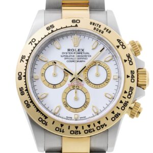 ロレックス - オイスターパーペチュアル コスモグラフデイトナ | ROLEX | 116503 | YG&SS ホワイト文字盤 自動巻き ブレスレット | 中古