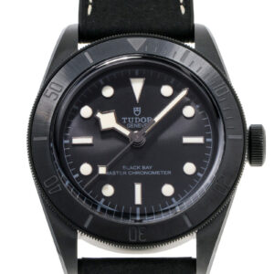 チューダー - ブラックベイ セラミック | TUDOR | M79210CNU-0001 | CE 黒文字盤 自動巻き ラバー