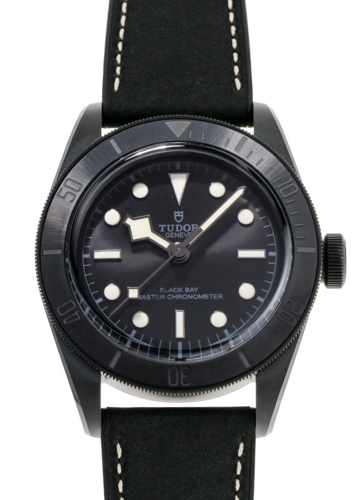 チューダー - ブラックベイ セラミック | TUDOR | M79210CNU-0001 | CE 黒文字盤 自動巻き ラバー