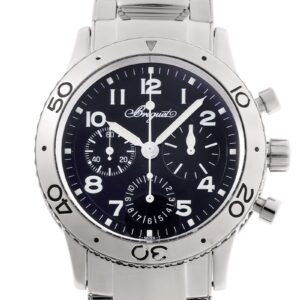 ブレゲ - アエロナバル | BREGUET | 3800ST/92/SW9 | SS 黒文字盤 自動巻き ブレスレット | 委託品 | 中古