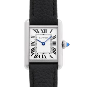 カルティエ - タンクマスト SM | CARTIER | WSTA0135 | SS シルバー文字盤 クォーツ レザー