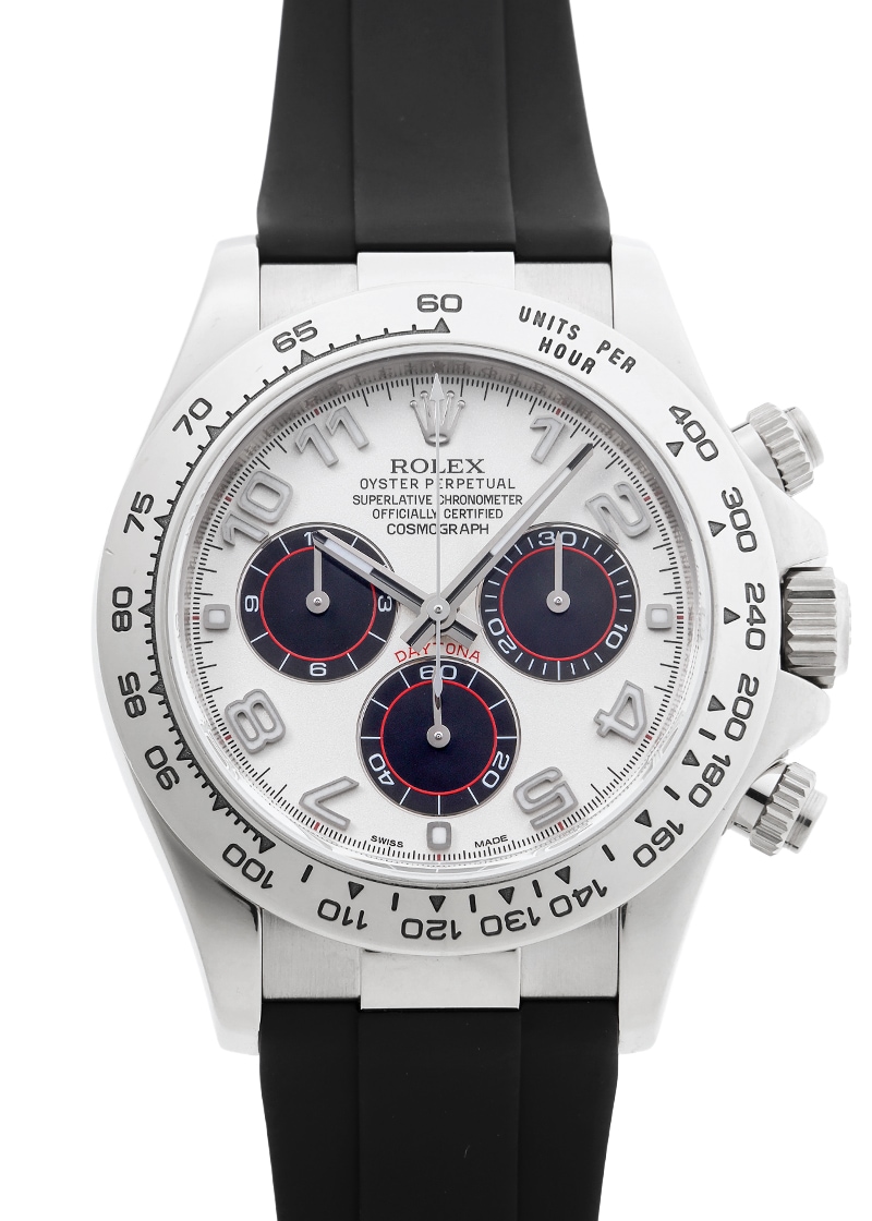 ロレックス - オイスター パーペチュアル コスモグラフ デイトナ【ブラックシェル文字盤付】 | ROLEX | 116519NR | WG ホワイト/ブラック文字盤 自動巻き ラバー | 中古