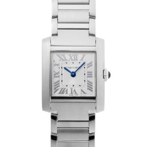 カルティエ - タンクフランセーズ SM | CARTIER | WSTA0065 | SS シルバー文字盤 クォーツ ブレスレット | 中古
