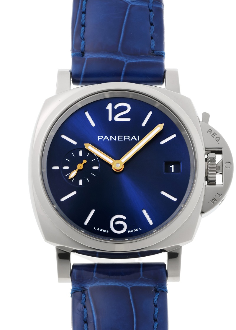 オフィチーネパネライ - ルミノール ドゥエ | OFFICINE PANERAI | PAM01551 | SS ブルー文字盤 自動巻き レザー | 中古