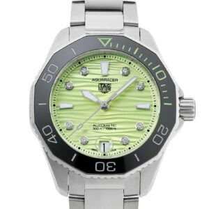 タグホイヤー - アクアレーサー プロフェッショナル 300 | TAG HEUER | WBP231L.BA0618 | SS グリーン文字盤 自動巻き ブレスレット | 未使用品