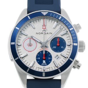 ノルケイン - アドベンチャー スポーツ クロノ NHLPA リミテッドエディション | NORQAIN | NPA1201A21C/I121/15AR.18S | SS 白/ブルー文字盤 自動巻き ラバー | 未使用品