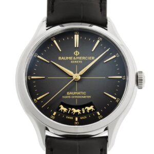 ボーム&メルシェ - クリフトン ボーマティック チャイニーズニューイヤーエディション | BAUME&MERCIER | M0A10839 | SS グレー文字盤 自動巻き レザー | 未使用品