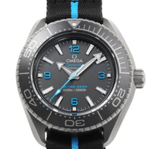 オメガ - シーマスター プラネットオーシャン 6000M ウルトラディープ | OMEGA | 215.92.46.21.01.001 | TI グレー文字盤 自動巻き ナイロン | 未使用品