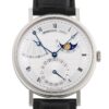 ブレゲ - クラシック パワーリザーブ ムーンフェイズ | BREGUET | 7137BB/11/9V6 | WG シルバー文字盤 自動巻き レザー | 中古