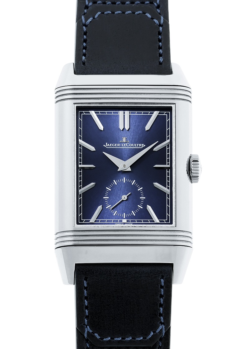 ジャガールクルト - レベルソ トリビュート デュオ | JAEGER LECOULTRE | Q3988482(215.8.D4) | SS ブルー文字盤 手巻き レザー | 中古