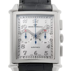 ジラールペルゴ - ヴィンテージ 1945 XXL クロノグラフ | GIRARD-PERREGAUX | 25883-11-121-BB6C | SS シルバー文字盤 自動巻き レザー | 委託品 | 未使用品