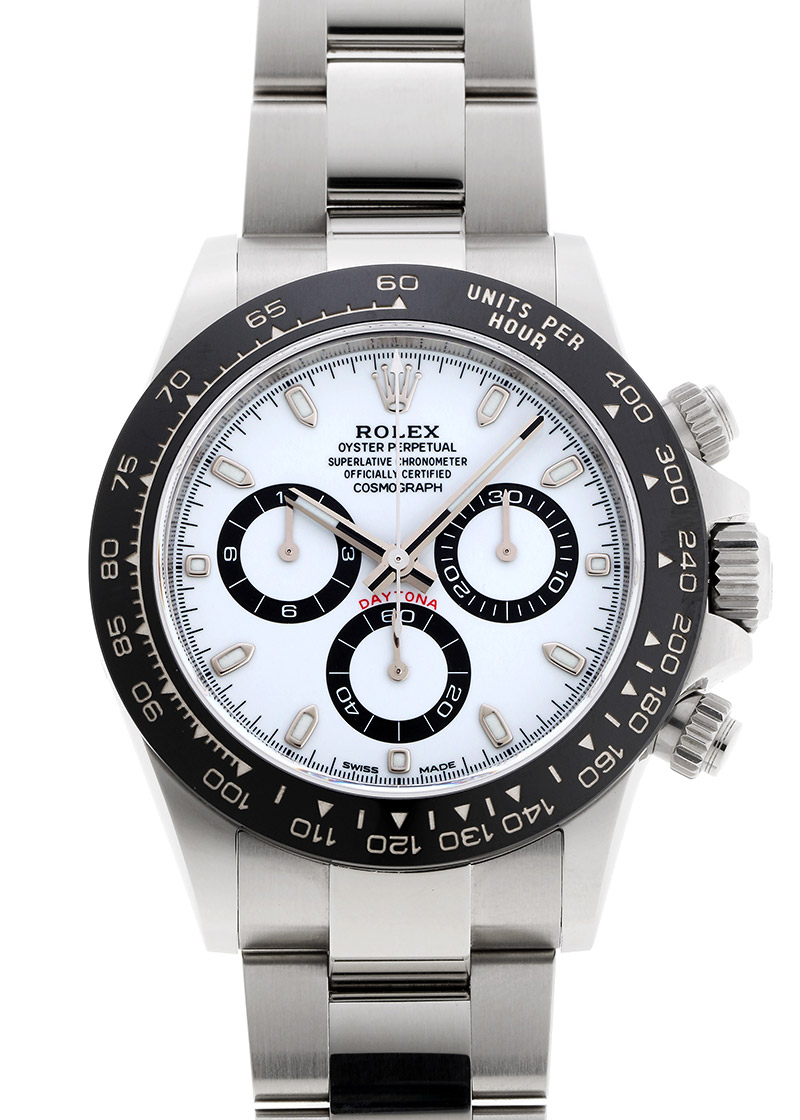 ロレックス - オイスターパーペチュアル コスモグラフ デイトナ | ROLEX | 116500LN | SS 白文字盤 自動巻き ブレスレット | 中古