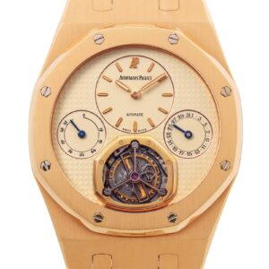 オーデマピゲ - ロイヤルオーク トゥールビヨン 25周年 5本限定 | AUDEMARS PIGUET | 25831OR.OO.1100OR.01 | PG アイボリー文字盤 自動巻き ブレスレット | 委託品 | 中古