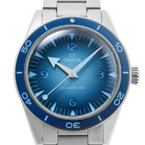 オメガ - シーマスター300 | OMEGA | 234.30.41.21.03.002 | SS ブルー文字盤 自動巻き ブレスレット | 未使用品