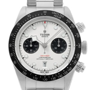 チューダー - ブラックベイ クロノグラフ | TUDOR | M79360N-0002 | SS シルバー文字盤 自動巻き ブレスレット | 未使用品