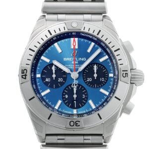 ブライトリング - クロノマット B01 42 | BREITLING | AB0134101C1A1(AB0134) | SS ブルー文字盤 自動巻き ブレスレット | 未使用品