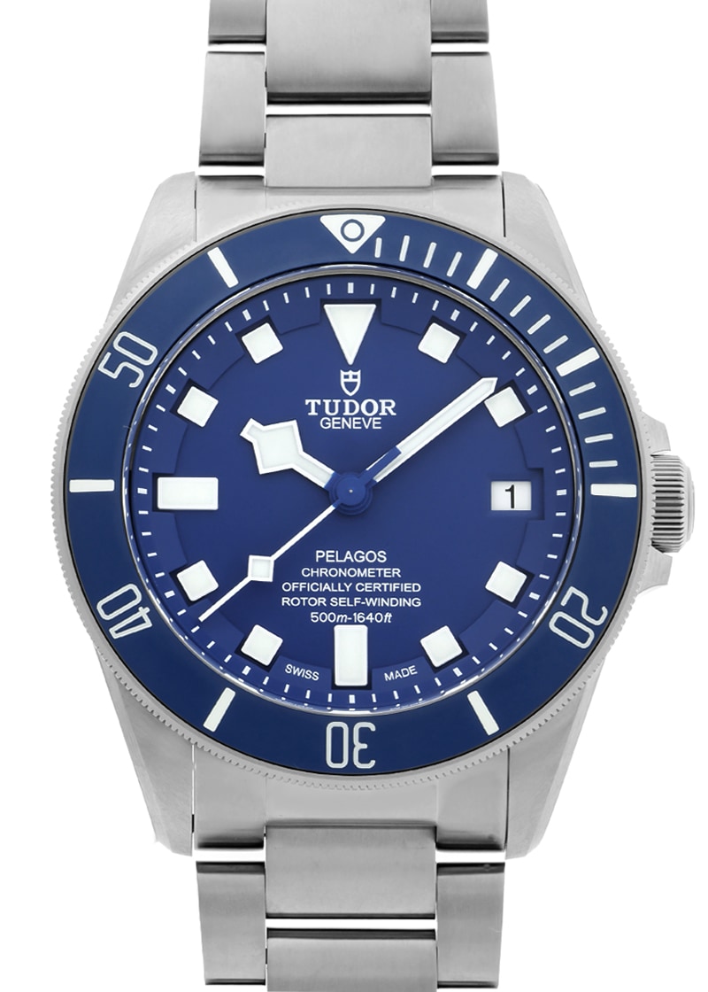 チューダー - ペラゴス | TUDOR | M25600TB-0001 | TI ブルー文字盤 自動巻き ブレスレット