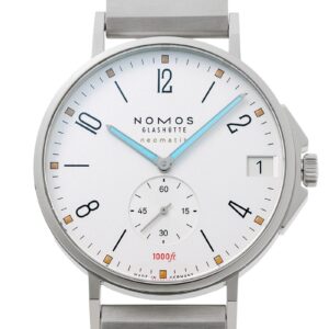 ノモス - グラスヒュッテ タンジェント スポーツ ネオマティック 42 デイト | NOMOS | TNS161011W2M | SS シルバー文字盤 自動巻き ブレスレット | 未使用品