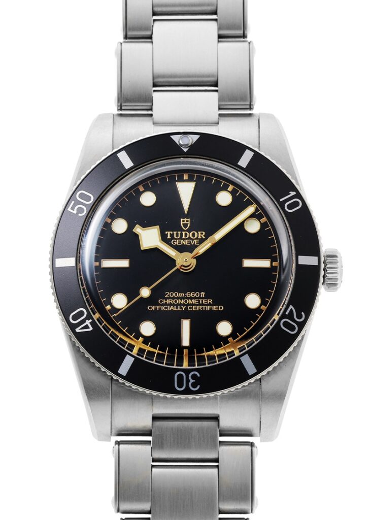 チューダー - ブラックベイ 54 | TUDOR | M79000N-0001 | SS 黒文字盤 自動巻き ブレスレット | 中古