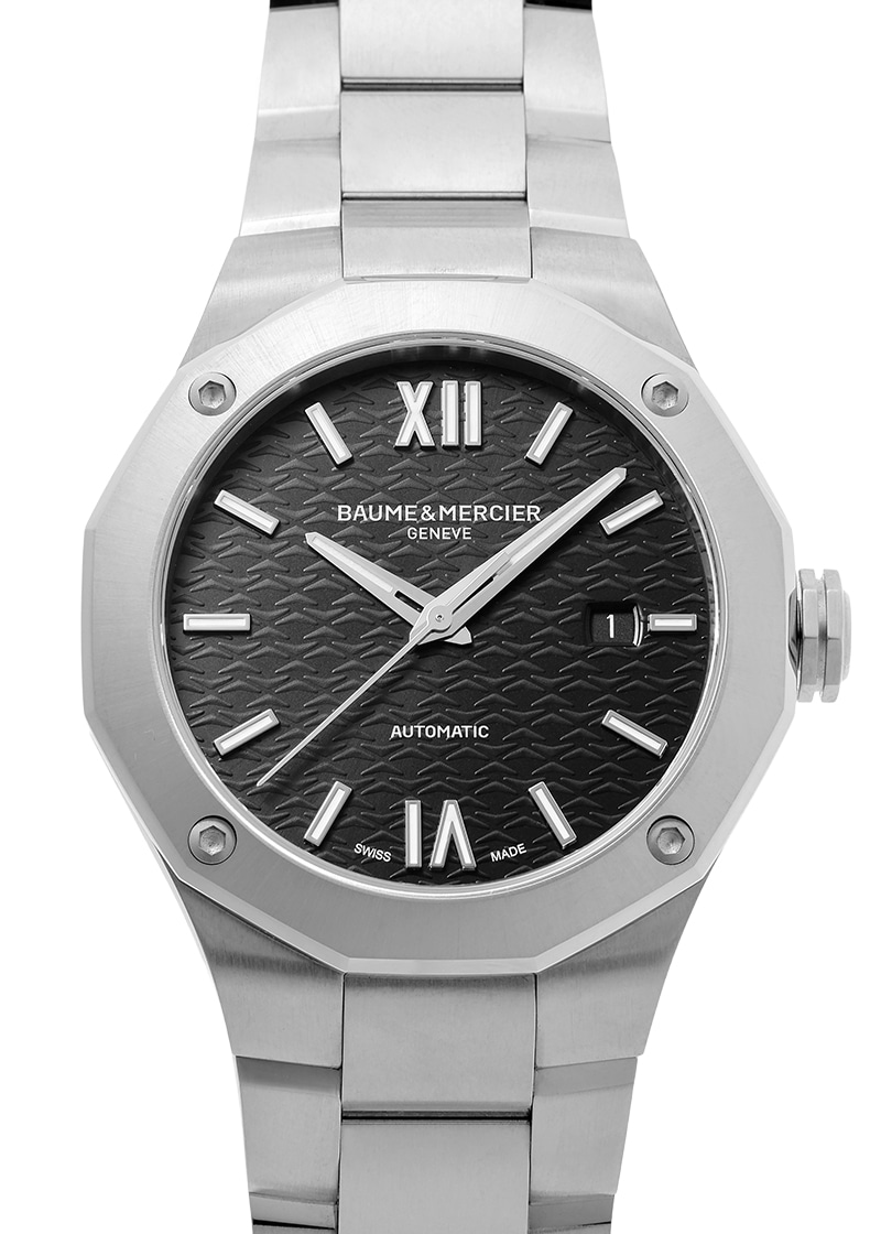 ボーム&メルシェ - リビエラ オートマティック | BAUME&MERCIER | M0A10621 | SS 黒文字盤 自動巻き ブレスレット | 未使用品