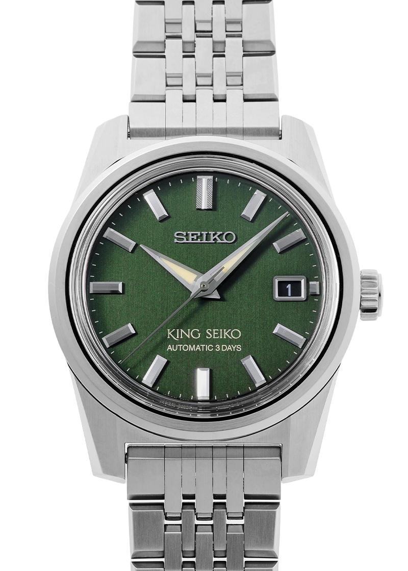 キングセイコー - KSK セイコーウオッチサロン専用モデル | KING SEIKO | SDKS025(6R55-00B0) | SS オリーブグリーン文字盤 自動巻き ブレスレット | 未使用品