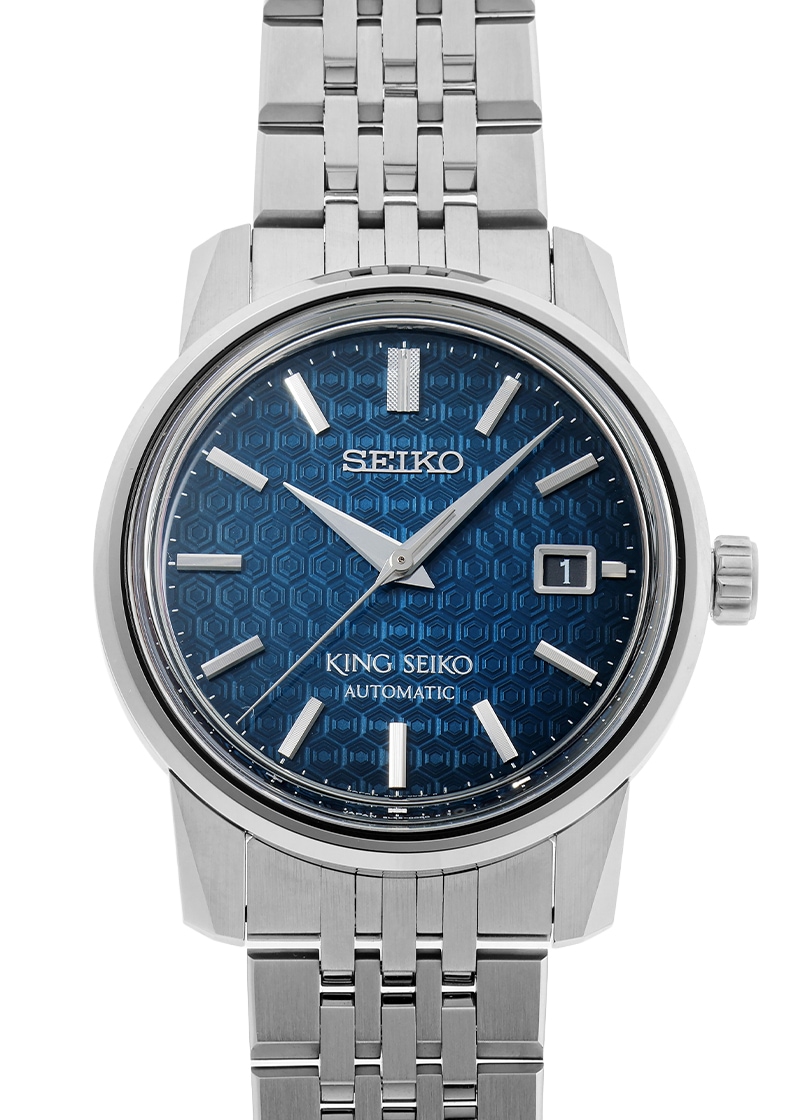 キングセイコー - KSK セイコーウオッチサロン専用モデル | KING SEIKO | SDKA013(6L35-00G0) | SS ブルー文字盤 自動巻き ブレスレット | 未使用品