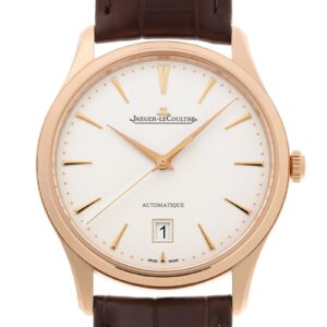 ジャガールクルト - マスターウルトラスリム デイト | JAEGER LECOULTRE | Q1232510 | PG アイボリー文字盤 自動巻き レザー | 委託品 | 中古