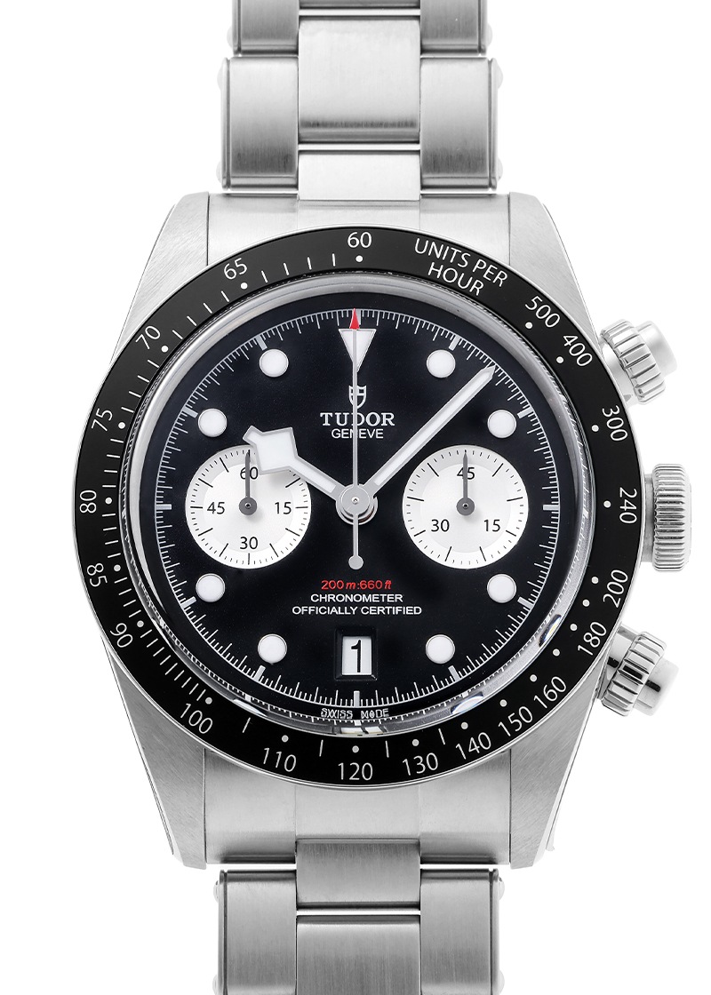 チューダー - ブラックベイ クロノグラフ | TUDOR | M79360N-0011 | SS 黒文字盤 自動巻き ブレスレット