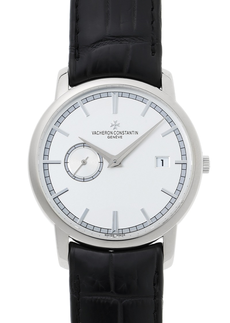 ヴァシュロンコンスタンタン - トラディショナル オートマティック | VACHERON CONSTANTIN | 87172/000G-9301 | WG シルバー文字盤 自動巻き レザー | 中古