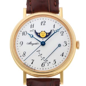 ブレゲ - クラシック ムーンフェイズ | BREGUET | 7787BR/29/9V6 | RG エナメル文字盤 自動巻き レザー | 入荷予定 | 中古