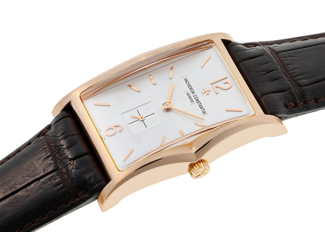 ヴァシュロンコンスタンタン - ヒストリーク アロンデ 1954 | VACHERON CONSTANTIN | 81018/000R-9657 | PG シルバー文字盤 手巻き レザー | 中古