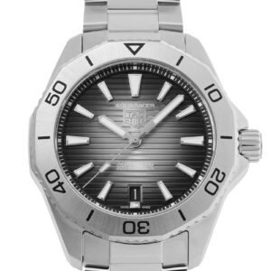 タグホイヤー - アクアレーサー プロフェッショナル 200 デイト | TAG HEUER | WBP2110.BA0627 | SS グレー/黒文字盤 自動巻き ブレスレット | 未使用品