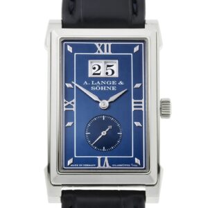A.ランゲ＆ゾーネ - カバレット | A.LANGE&SOHNE | 157.127(LS1073BA) | WG ブルー文字盤 手巻き レザー | 中古