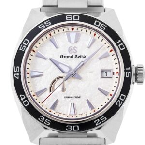 グランドセイコー - スポーツコレクション スプリングドライブ パワーリザーブ | GRAND SEIKO|SBGA481(9R65-0EG0) | TI シルバー文字盤 スプリングドライブ ブレスレット | 中古