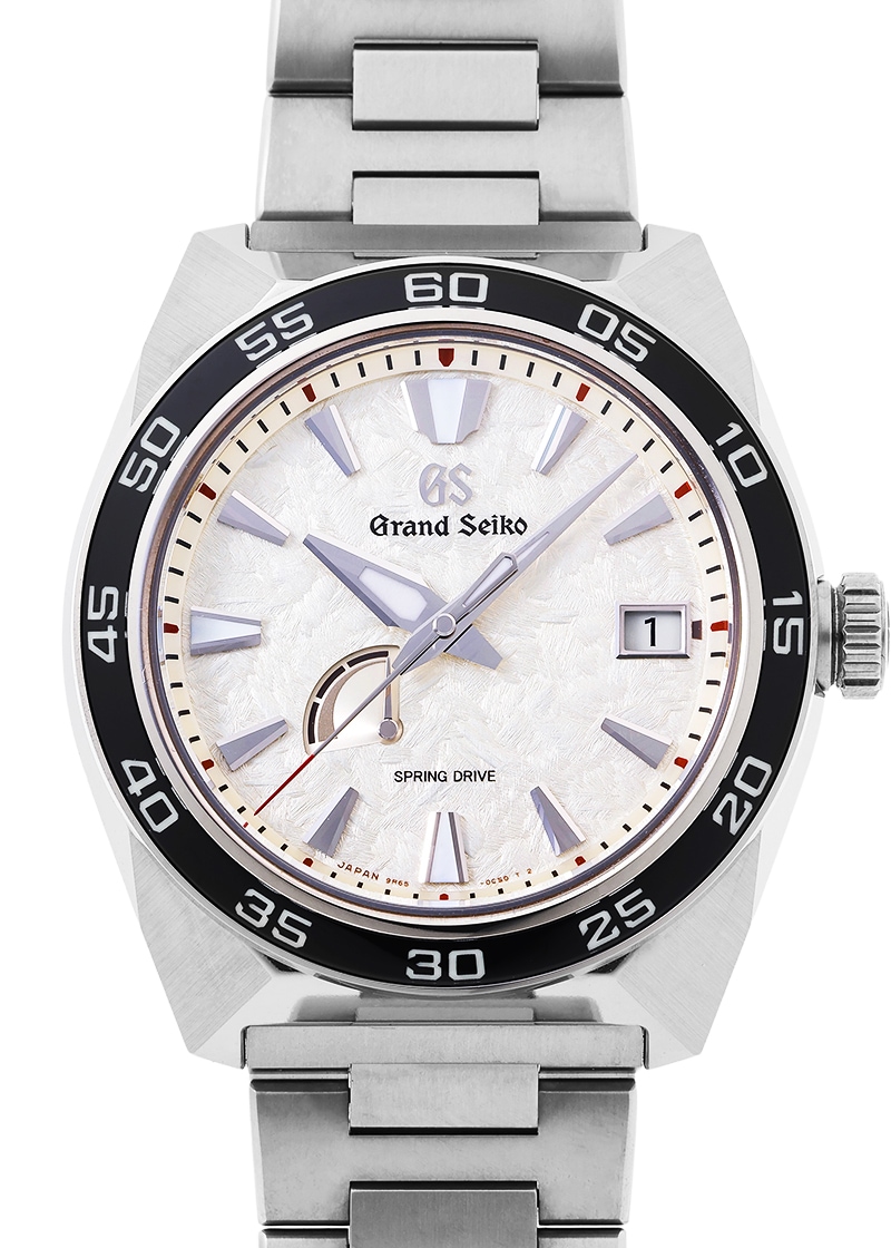 グランドセイコー - スポーツコレクション スプリングドライブ パワーリザーブ | GRAND SEIKO|SBGA481(9R65-0EG0) | TI シルバー文字盤 スプリングドライブ ブレスレット | 中古
