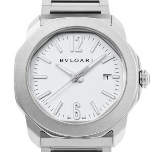 ブルガリ - オクト ローマ ウォッチ | BVLGARI | 103738 | SS 白文字盤 自動巻き ブレスレット | 委託品 | 中古