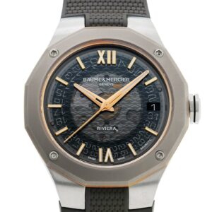 ボーム&メルシェ - リビエラ ボーマティック | BAUME&MERCIER | M0A10720 | TI&SS スケルトン文字盤 自動巻き ラバー | 未使用品
