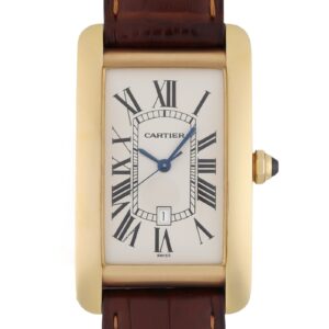 カルティエ - タンクアメリカン LM | CARTIER | W2603156 | YG シルバー文字盤 自動巻き レザー | 入荷予定 | 中古
