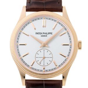 パテックフィリップ - カラトラバ | PATEK PHILIPPE | 6119R-001 | RG シルバー文字盤 手巻き レザー | 中古