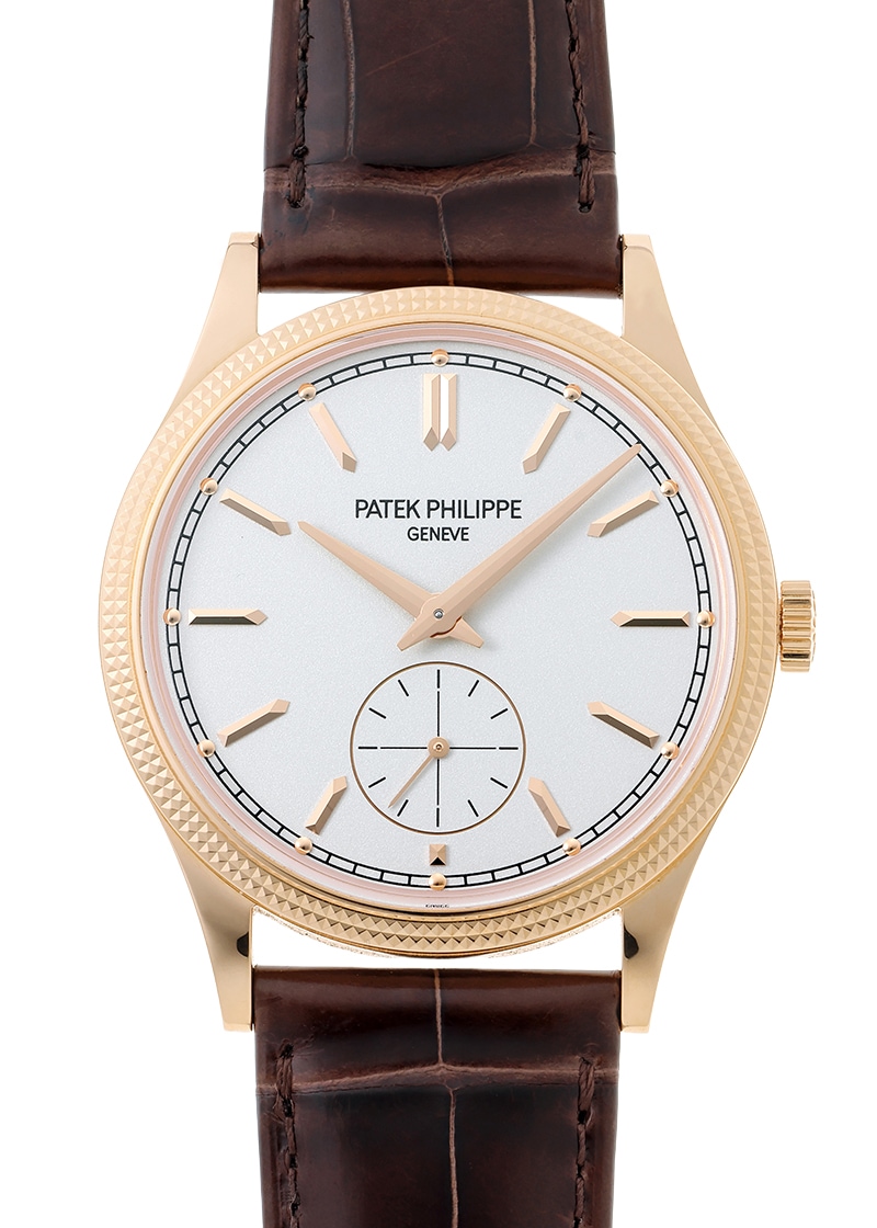 パテックフィリップ - カラトラバ | PATEK PHILIPPE | 6119R-001 | RG シルバー文字盤 手巻き レザー | 中古