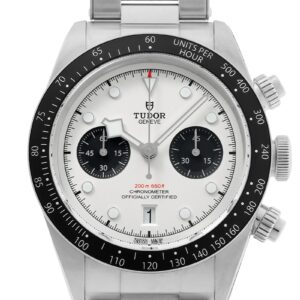 チューダー - ブラックベイ クロノグラフ | TUDOR | M79360N-0002 | SS シルバー文字盤 自動巻き ブレスレット | 中古