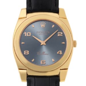 ロレックス - チェリーニ チェステロ | ROLEX | 5330 | YG グレー文字盤 手巻き レザー | 入荷予定 | 中古