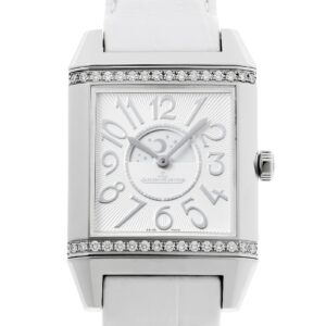 ジャガールクルト - レベルソ スクアドラ デュエット | JAEGER-LECOULTRE | Q7058420 | SS シルバー/黒文字盤 自動巻き レザー | 中古