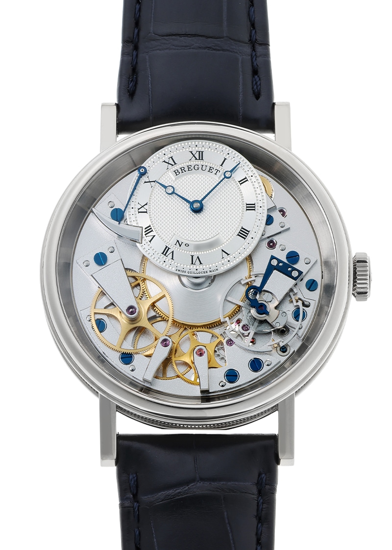 ブレゲ - トラディション | BREGUET | 7057BB/11/9W6 | WG シルバー文字盤 手巻き レザー