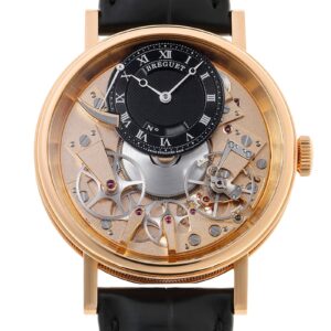 ブレゲ - トラディション | BREGUET | 7057BR/R9/9W6 | RG 黒文字盤 手巻き レザー