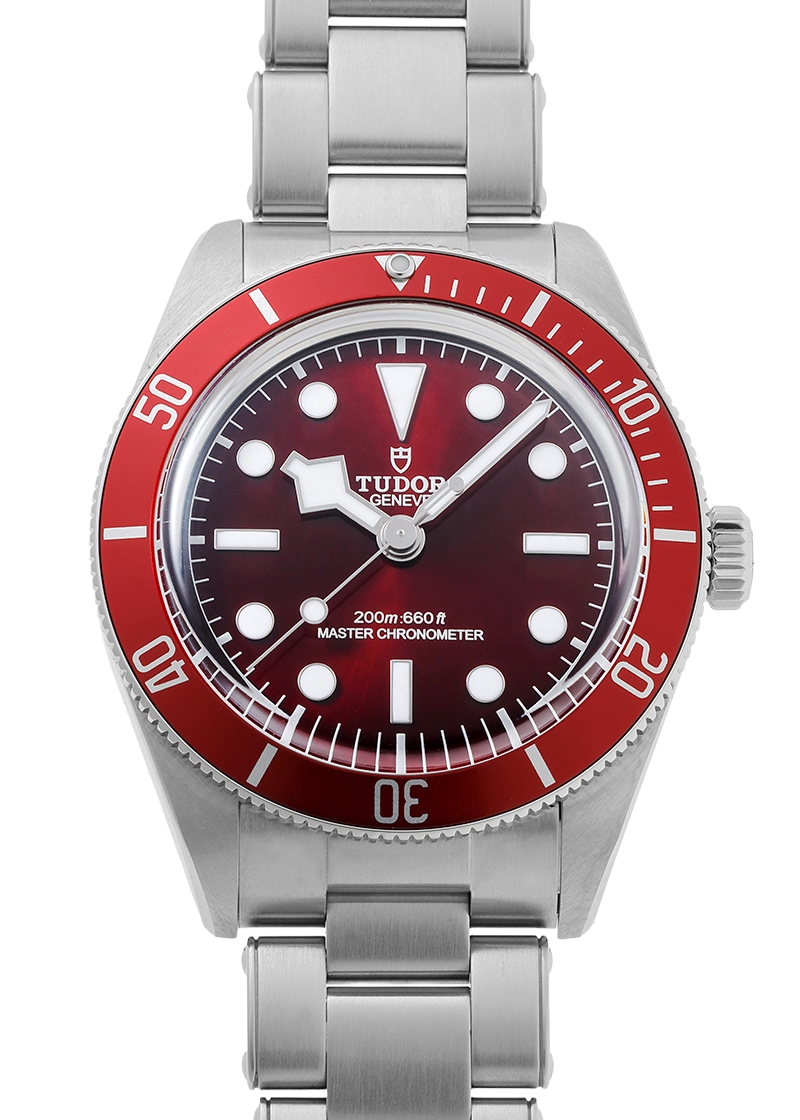 チューダー - ブラックベイ 58 | TUDOR | M7939A1A0RU-0002 | SS レッド文字盤 自動巻き ブレスレット | 中古